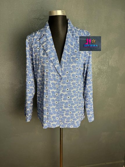 Printed Blazer